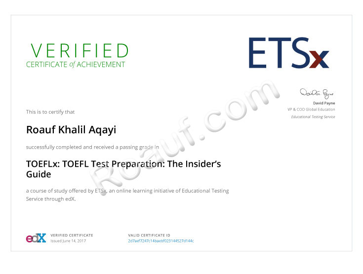 TOP Certificates
